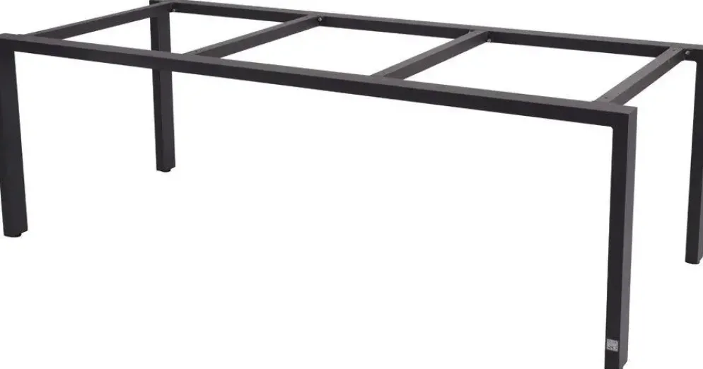 4 Seasons Outdoor dining tuintafel goa teak 280x95x74cm antraciet