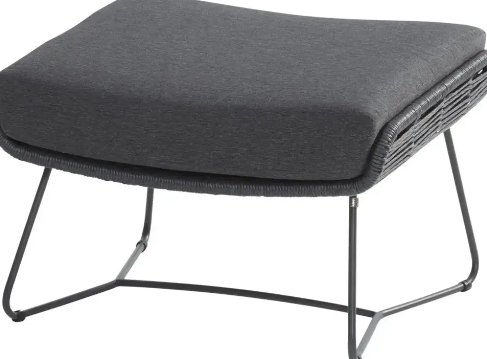 4 Seasons Outdoor hocker belmond antraciet