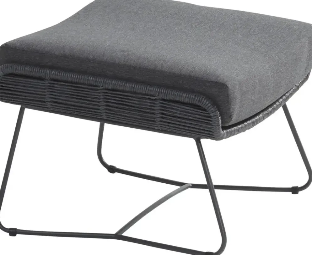 4 Seasons Outdoor hocker belmond antraciet