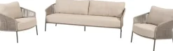 4 Seasons Outdoor stoel-bank loungeset florence terre