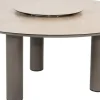 4 Seasons Outdoor tuintafel draaiplateau Donato Lazy Susan 60x60x3cm terre