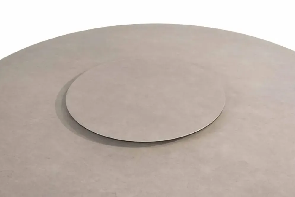 4 Seasons Outdoor tuintafel draaiplateau Donato Lazy Susan 60x60x3cm terre