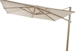 4 Seasons Outdoor zweefparasol siesta premium 300x300cm sand