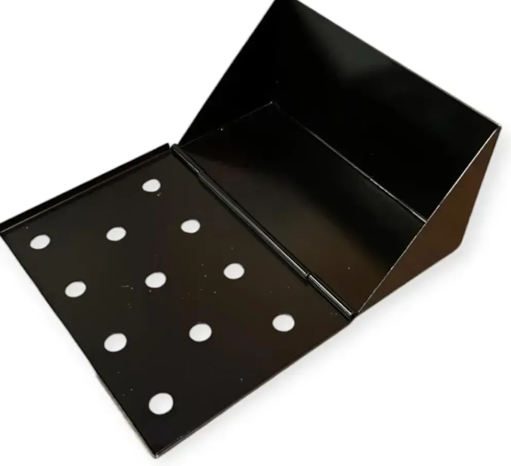 Senza bbq rook box zwart 15,5 cm