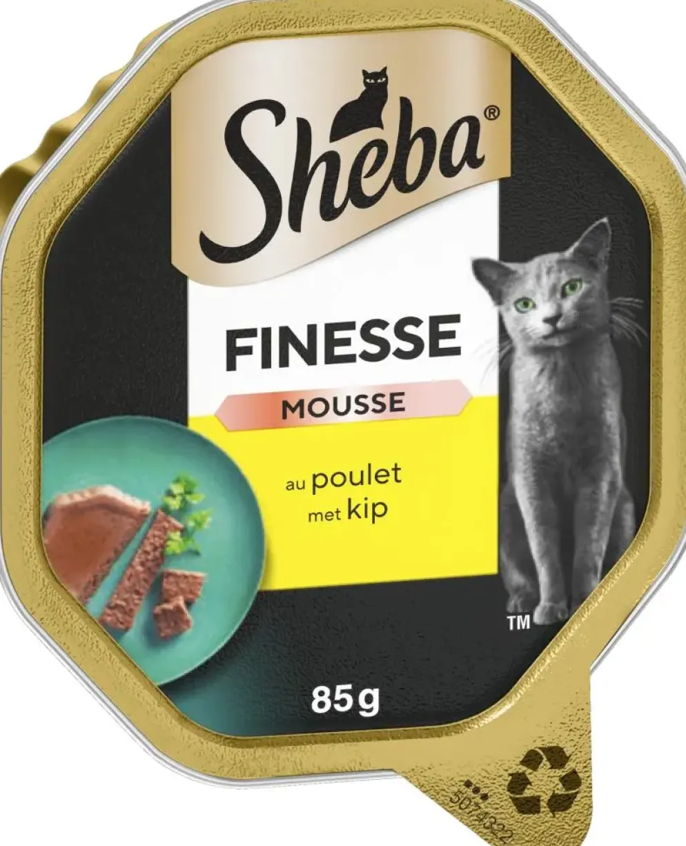 Sheba Classic kattenmousse kip 85g