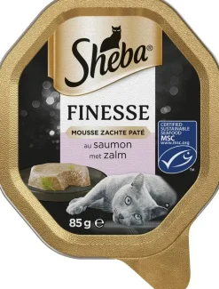 Sheba Classic kattenmousse zalm 85g