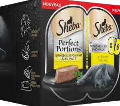 Sheba Perfect Portions Luxe Pate Adult – Kip 6×37,5 g