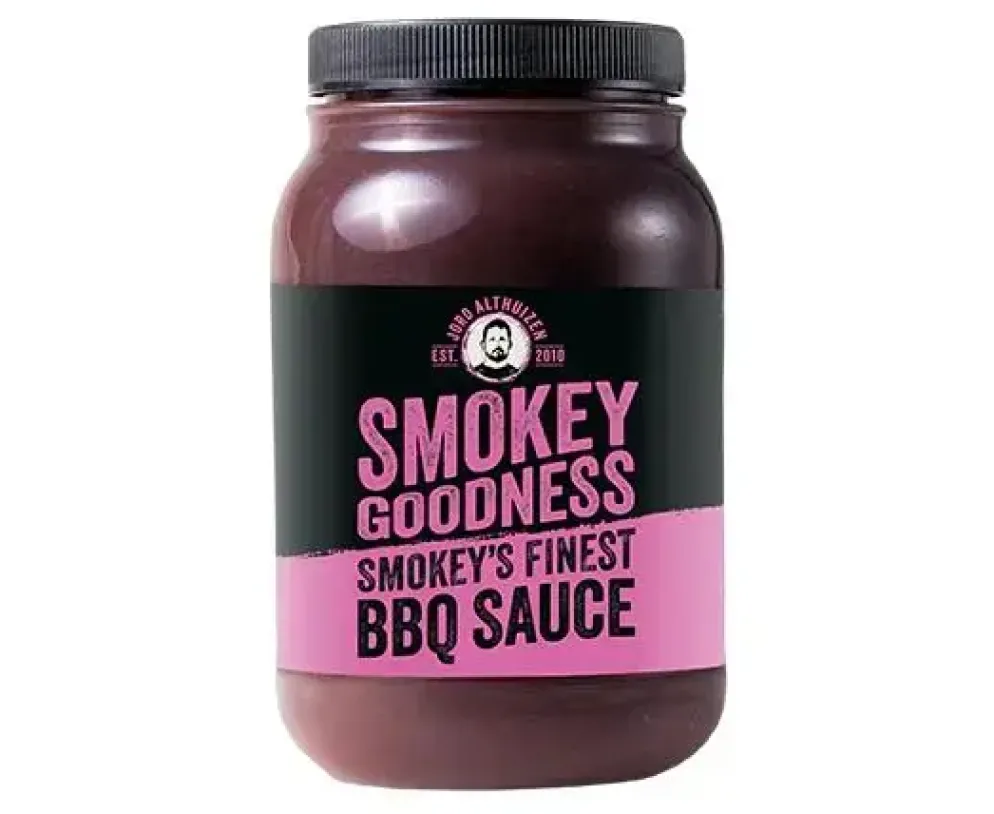 Smokey Goodsness Smokey's finest bbq saus 500ml