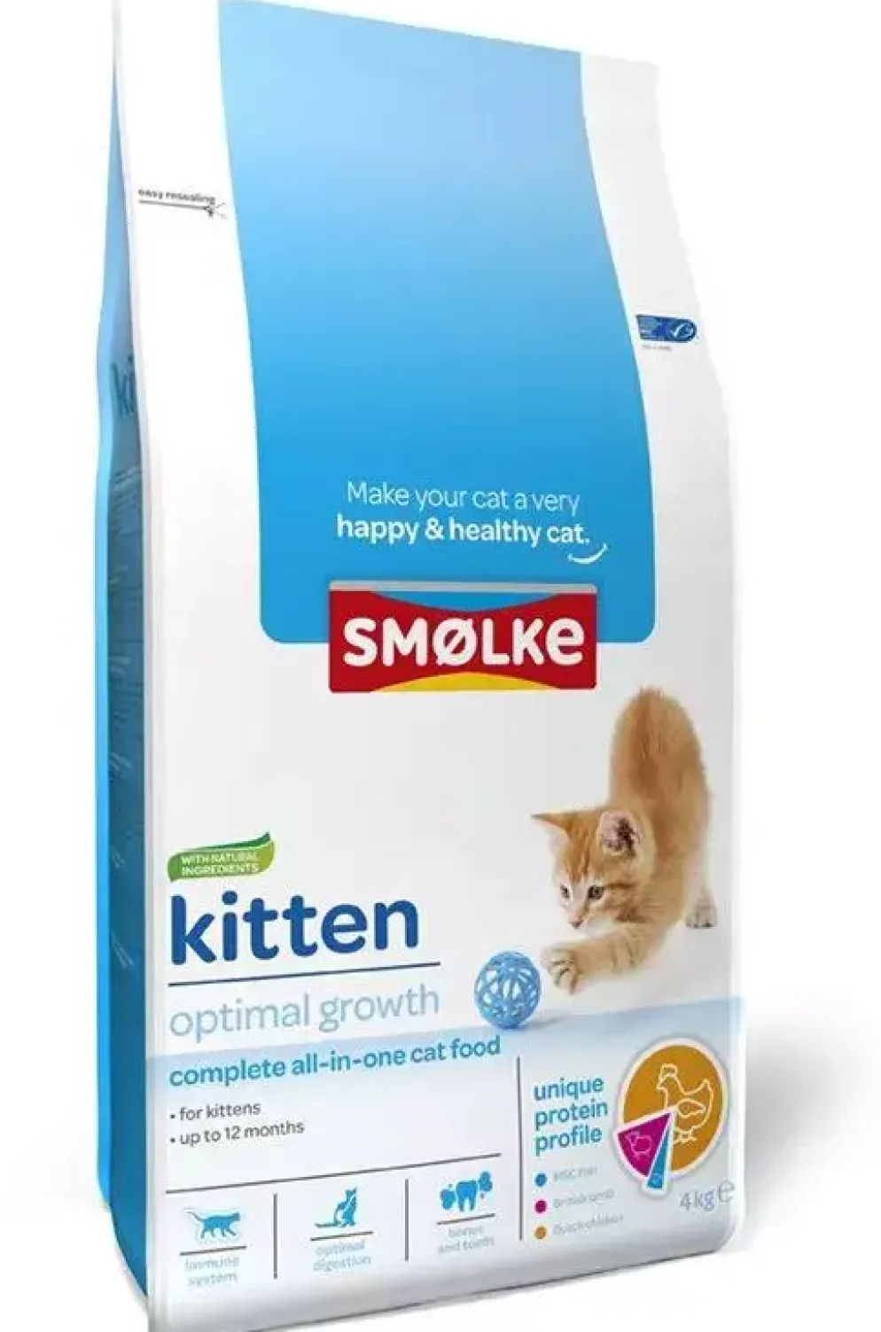 Smolke Kitten kattenvoer 4kg