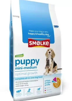 Smolke Puppy Mini/Medium voer 4kg