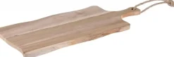 Snijplank teak met handvat 49x20cm