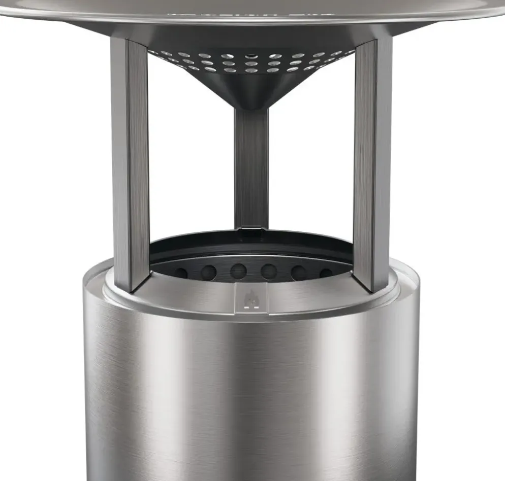 Solo stove mesa xl warmte deflector uit rvs ø 26.9cm
