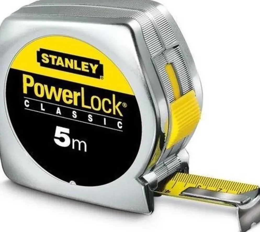 Stanley PowerLock Rolbandmaat – 5 m x 19 mm