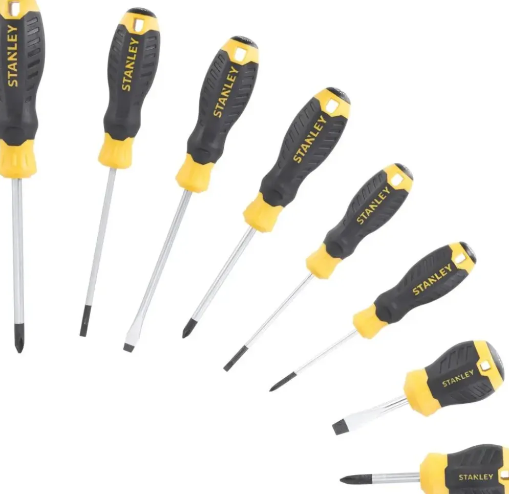 Stanley Schroevendraaierset Cushiongrip 8 delig