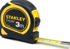 STANLEY 0-30-687 Tylon Rolbandmaat – 3 meter | Compact, duurzaam en accuraat meten