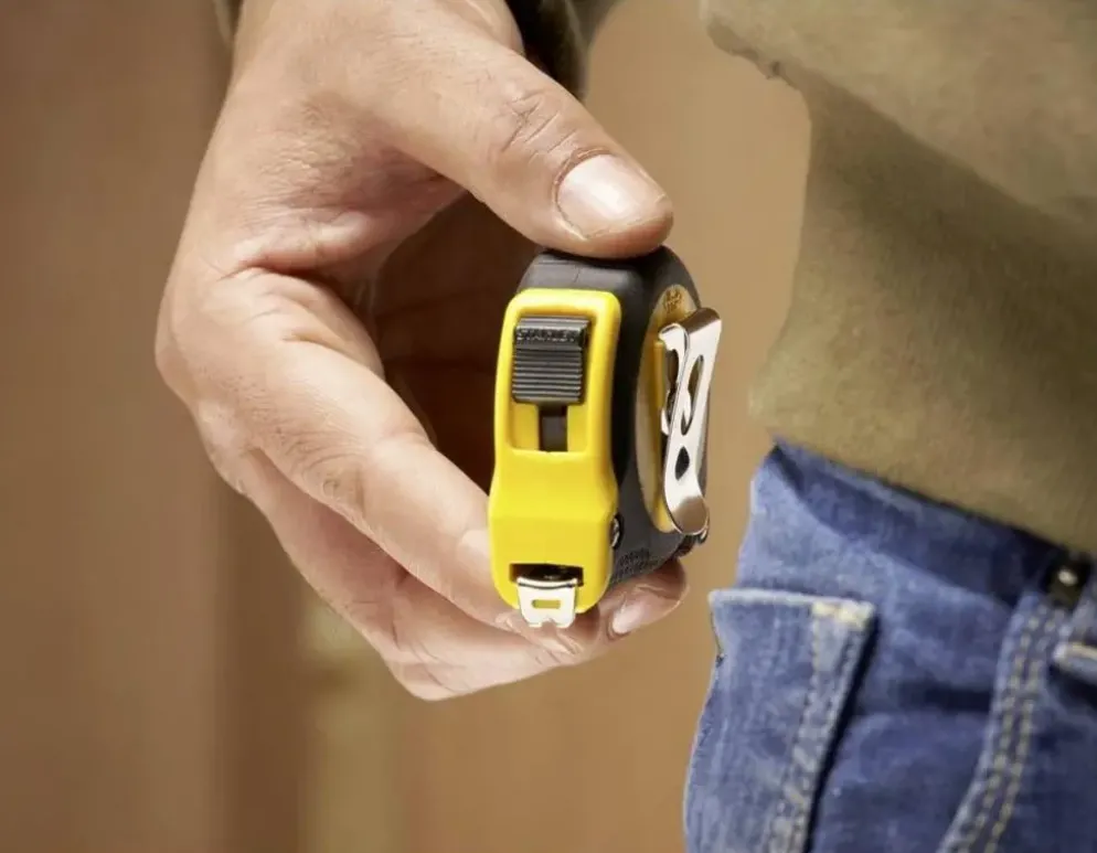 STANLEY 0-30-687 Tylon Rolbandmaat – 3 meter | Compact, duurzaam en accuraat meten