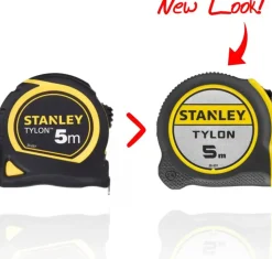 Stanley Tylon Rolbandmaat - 5 meter x 19 mm