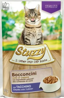 Stuzzy kat chunks sterilized 85g