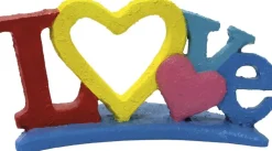 Superfish Aquariumdecoratie rainbow love 1Stuk