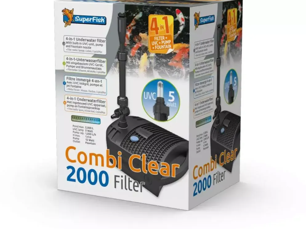 Superfish Combi clear 2000-uvc5w-pomp1000l