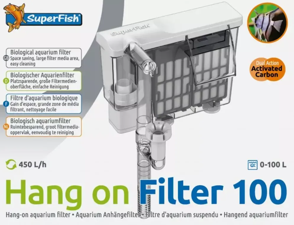 Superfish Hang on filter 100