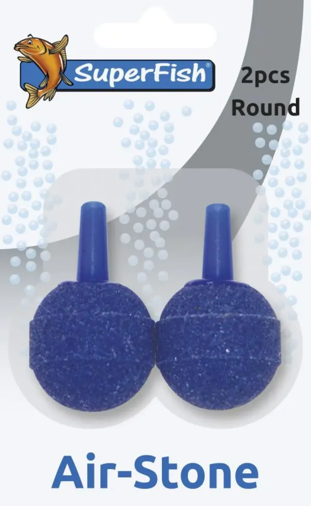 Superfish Luchtsteen kogel blister2st
