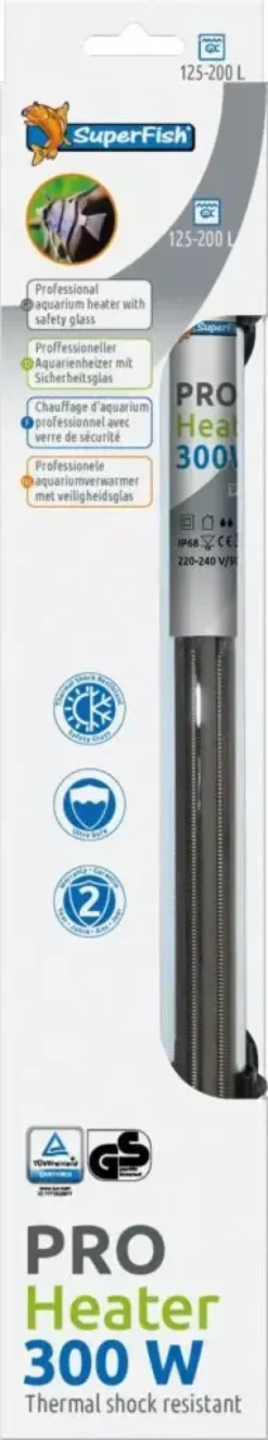 Superfish Pro heater 300w 125-200l (35cm)