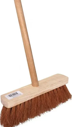 Talen Tools Bezem cocos met steel 130 cm