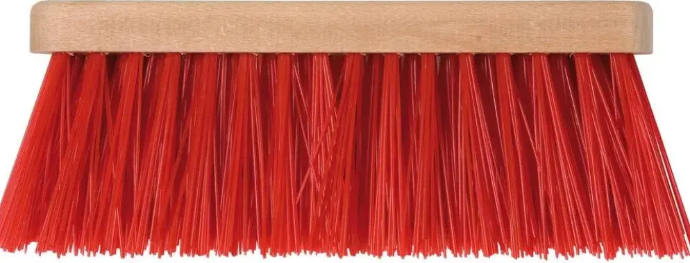Talen Tools Bezem rood 28cm mt steel 140cm