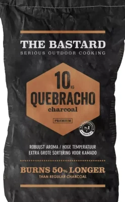 The bastard houtskool paraquay white quebracho 10 kg