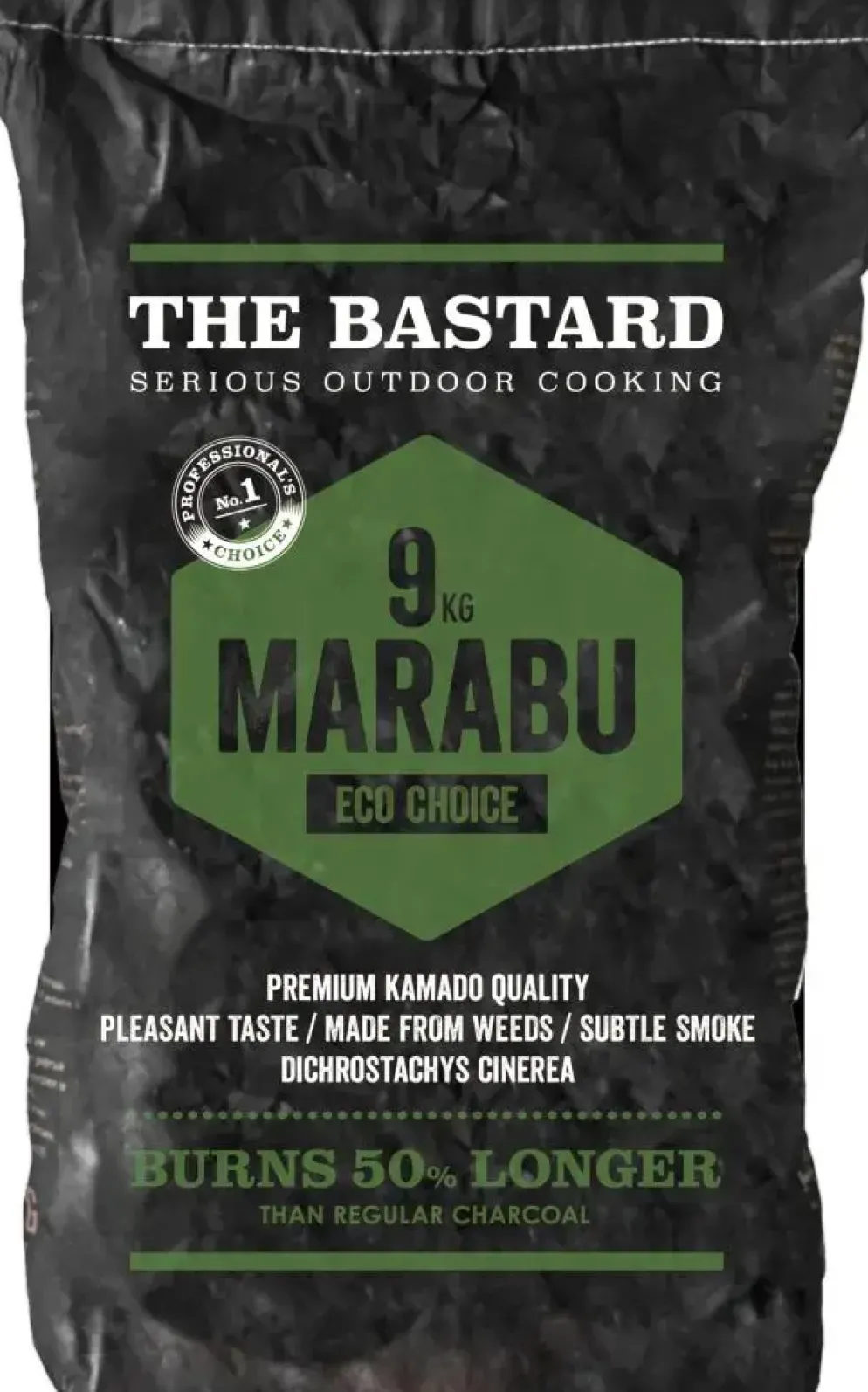 The Bastard Marabu houtskool 9kg