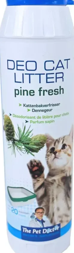 The Pet Doctor deo cat litter pine fresh 750 gram