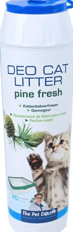 The Pet Doctor deo cat litter pine fresh 750 gram