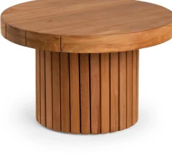 Tierra Outdoor bijzettafel marapa 55x38cm teak