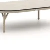 Tierra Outdoor bijzettafel nora coffee table trespa ophira 70x120x25cm champagne
