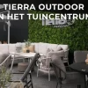 Tierra Outdoor bijzettafel rio coffee table large trespa ophira 80x80x40cm champagne