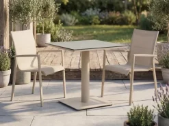 Tierra Outdoor bistroset granita champagne