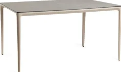Tierra Outdoor dining tuintafel elegante tespa ophira 160x90x74cm champagne