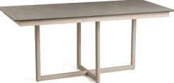 Tierra Outdoor dining tuintafel rivera 150x90x75cm champagne