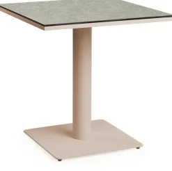 Tierra Outdoor dining tuintafel granita 70x70x73cm champagne