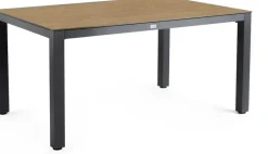 Tierra Outdoor dining tuintafel briga bergamo trespa 180x100x75cm charcoal