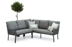 Tierra Outdoor hoekset liv charcoal