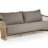 Tierra Outdoor loungebank blend 3-zits natural latte