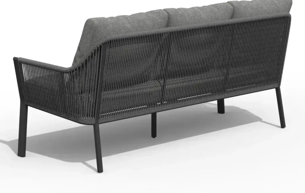 Tierra Outdoor loungebank liv 3-zits charcoal