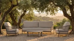 Tierra Outdoor lounge tuinstoel juno chocolat