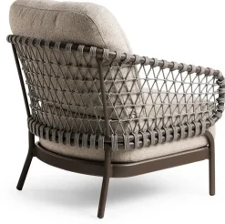 Tierra Outdoor lounge tuinstoel juno chocolat
