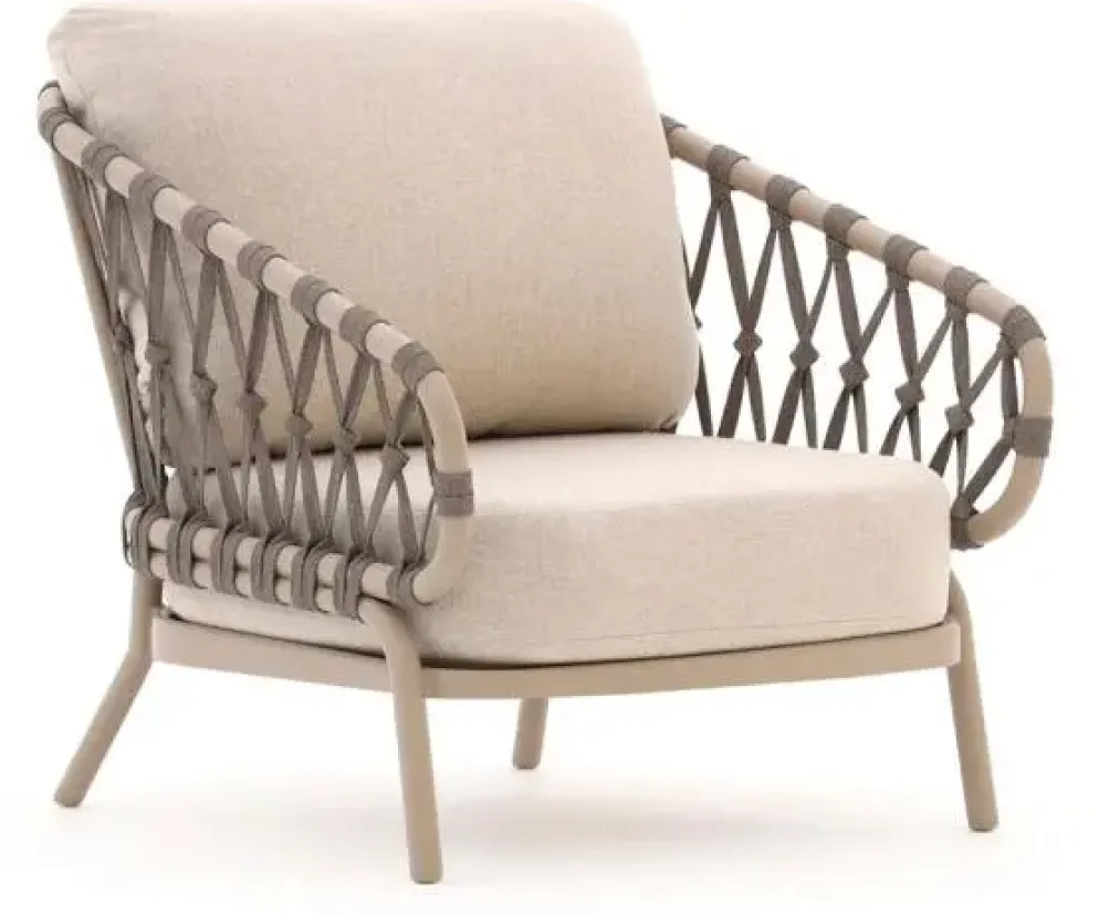 Tierra Outdoor lounge tuinstoel natal champagne