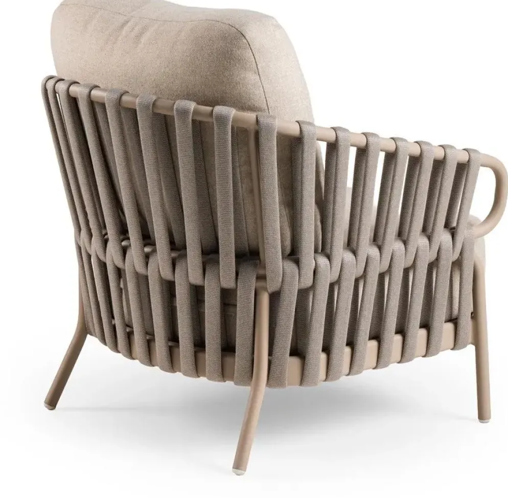 Tierra Outdoor lounge tuinstoel nuri champagne