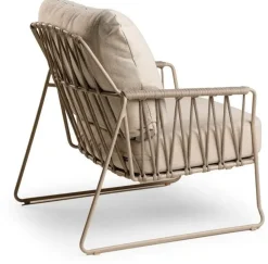 Tierra Outdoor lounge tuinstoel rivera champagne