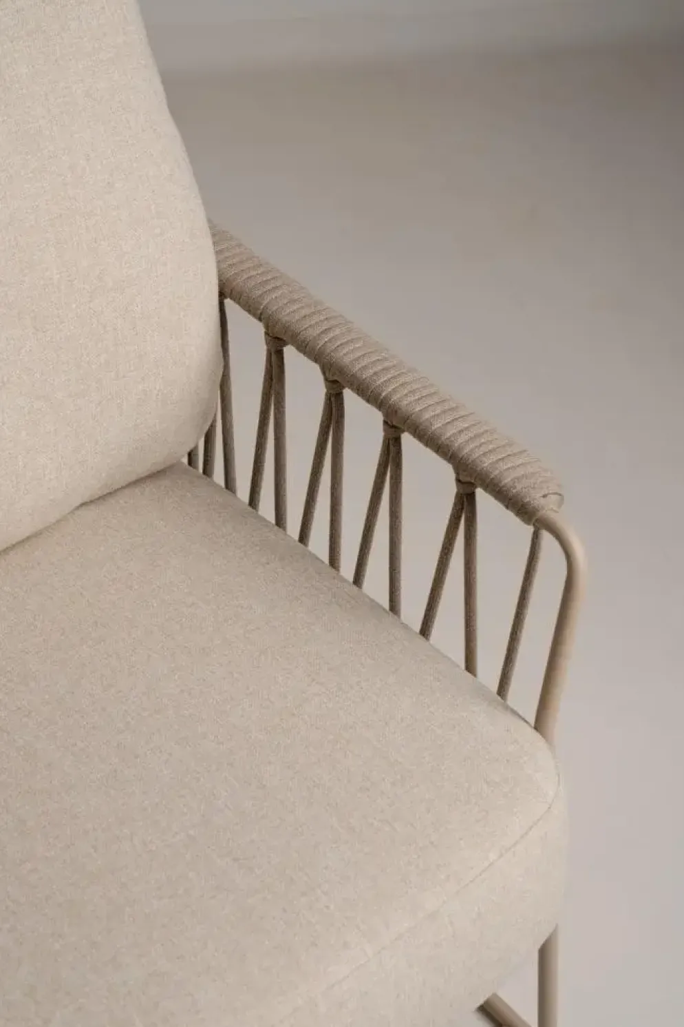 Tierra Outdoor lounge tuinstoel rivera champagne